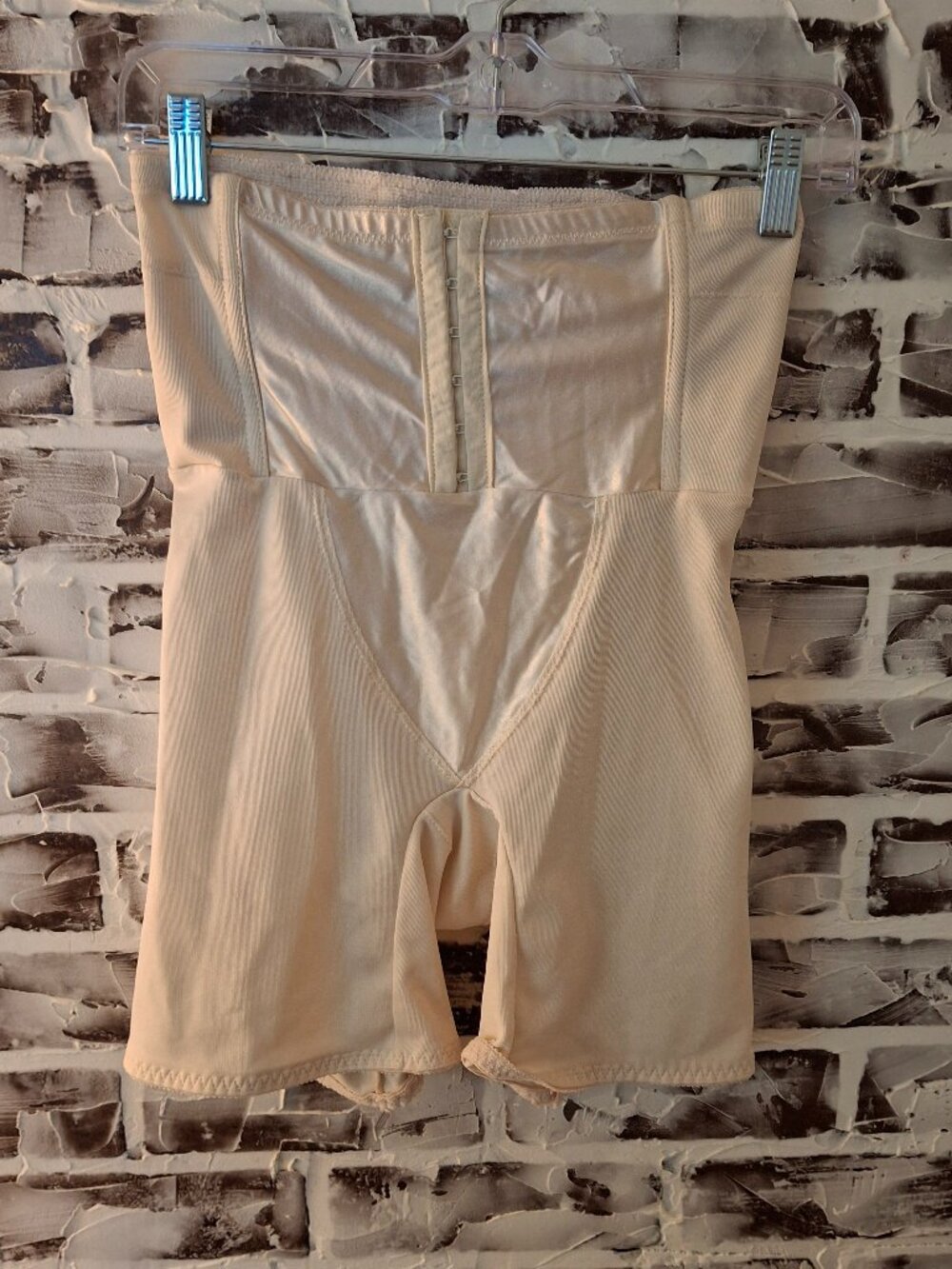 Cupid Large High Waist Cincher Thigh Slimmer Shapewear Style 5059 Beige